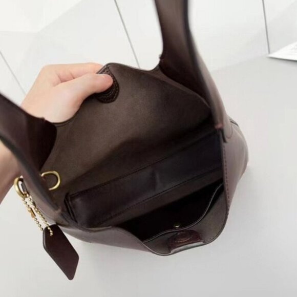 Coach Brooklyn Shoulder Bag 28 – BrassMaple NWT with Dust Bag - Picture 7 of 8